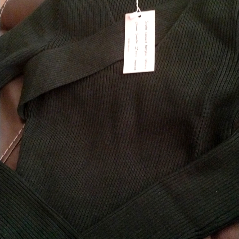 Sweater Dress Dark Green size small